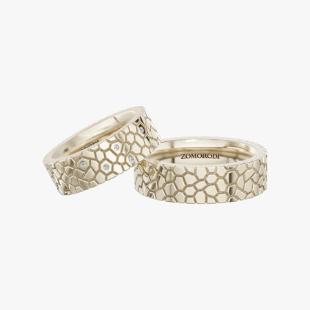 Mojave Matching Wedding Rings